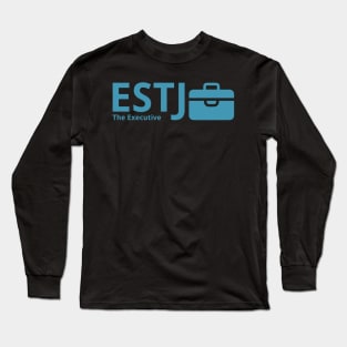 ESTJ The Executive MBTI types 11C Myers Briggs personality gift with icon Long Sleeve T-Shirt